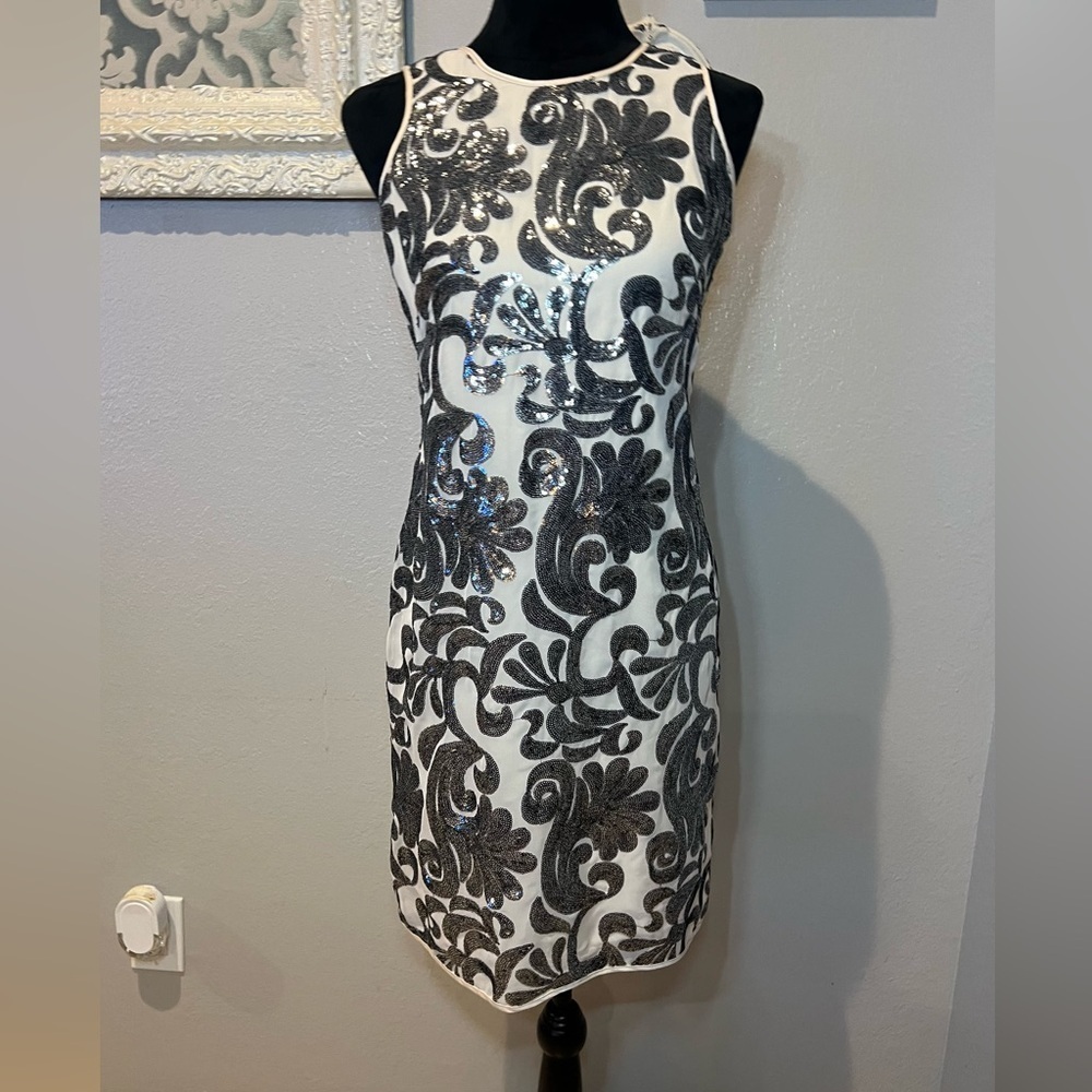 Vince camuto size 2 sequin dress